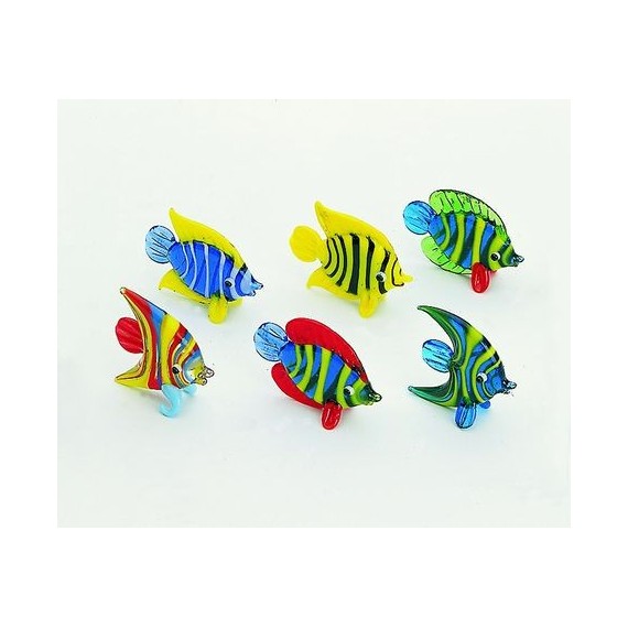 Poissons en verre