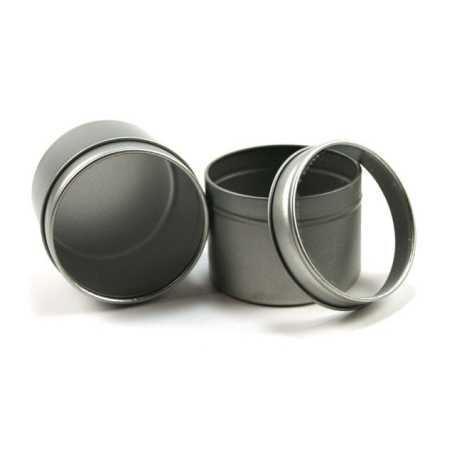 Boite en metal avec couvercle transparent