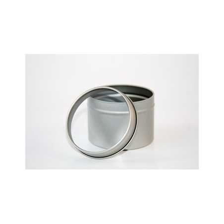Boite en metal avec couvercle transparent