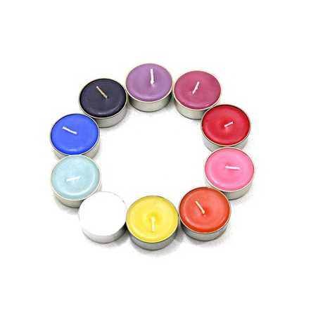10 Coupelles pour bougies chauffe-plat