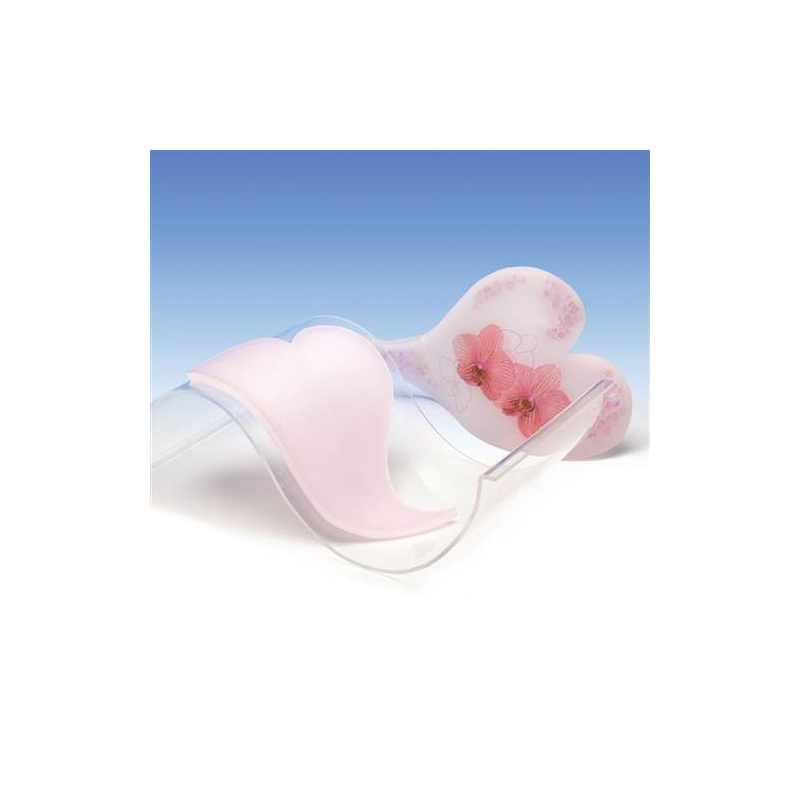 Plaque ondulée pour bougies paravent