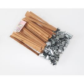 Mèches en Bois Doubles 8 x 128 x 1 mm