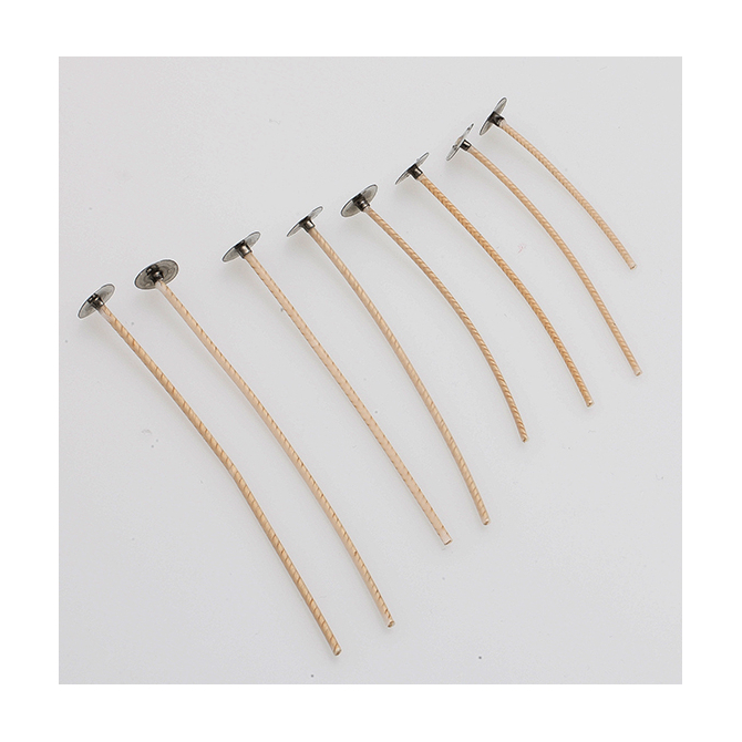 Mèches pour cire de soja, N. 8 - long. 140 mm