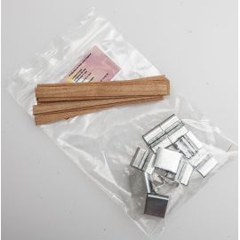Mèche pour Bougie en Bois avec support 6 x 85 x 1 mm