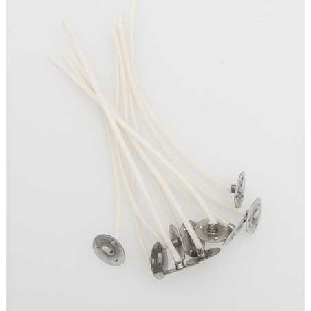 Mèches pour bougies 100 mm + support