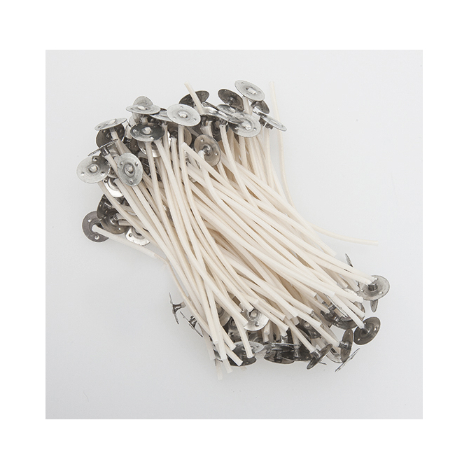 Mèches pour bougies 100 mm + support