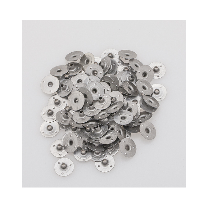 Socles en alu petit modèle pour mèches en coton