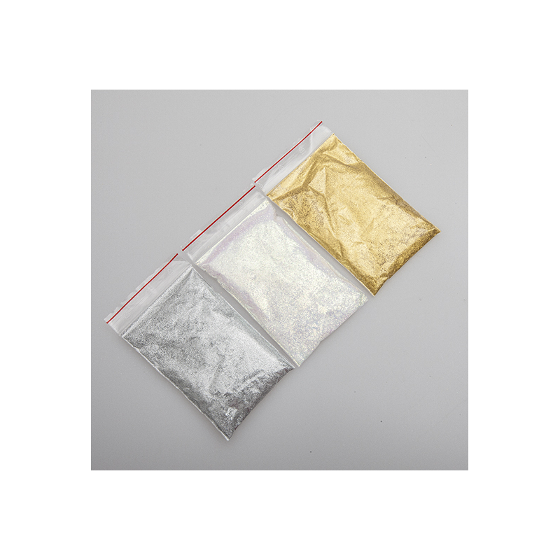 Décoration pour bougies Paillettes brillantes Nacre