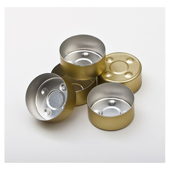 Sharplace 200x Porte-mèches en Aluminium pour Bougie Chauffe-Plat pour La Fabrication de Bougies Chauffe-Plat