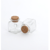 Mini carré 30 ml avec bouchon liège