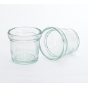 Pot rond en verre 100 ml