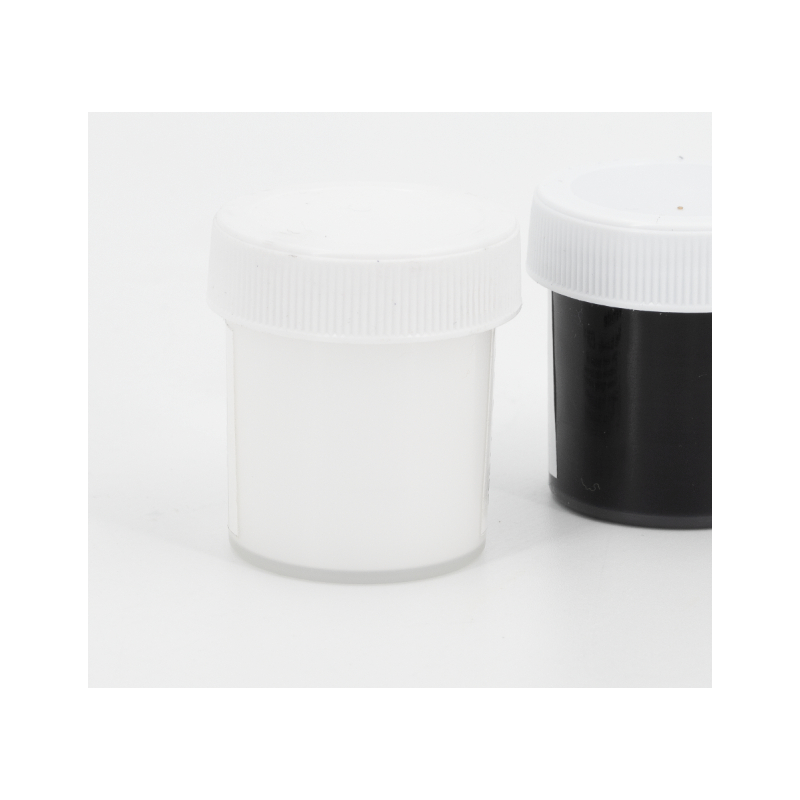 Peinture pour bougies couleur blanc