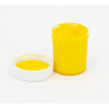 Peinture pour bougies couleur jaune