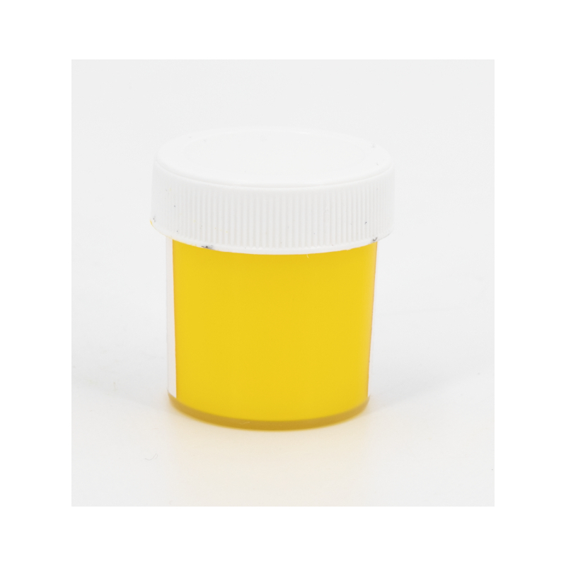 Peinture pour bougies couleur jaune
