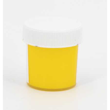 Peinture pour bougies couleur jaune