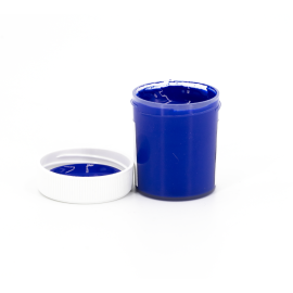 Peinture pour bougies couleur bleu fonce