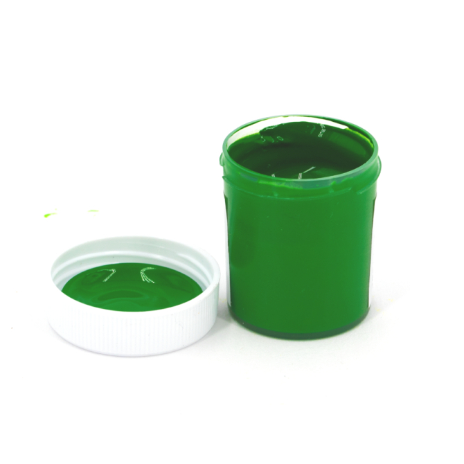 Peinture pour bougies couleur vert clair