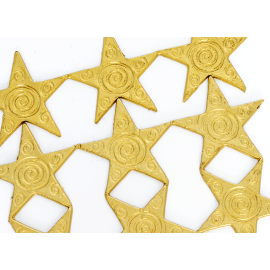 Etoiles Dorées en Cire - Deco Bougies