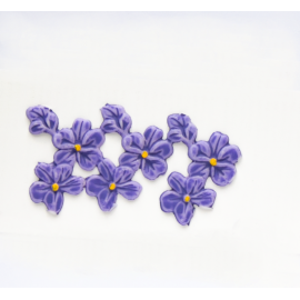 Violettes en cire - Deco bougies