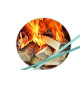 Parfum pour bougies Feu de Bois