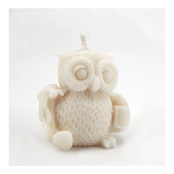 Moule bougie silicone Juliette la Chouette