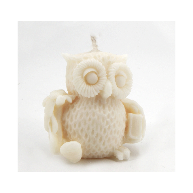 Moule bougie silicone Juliette la Chouette