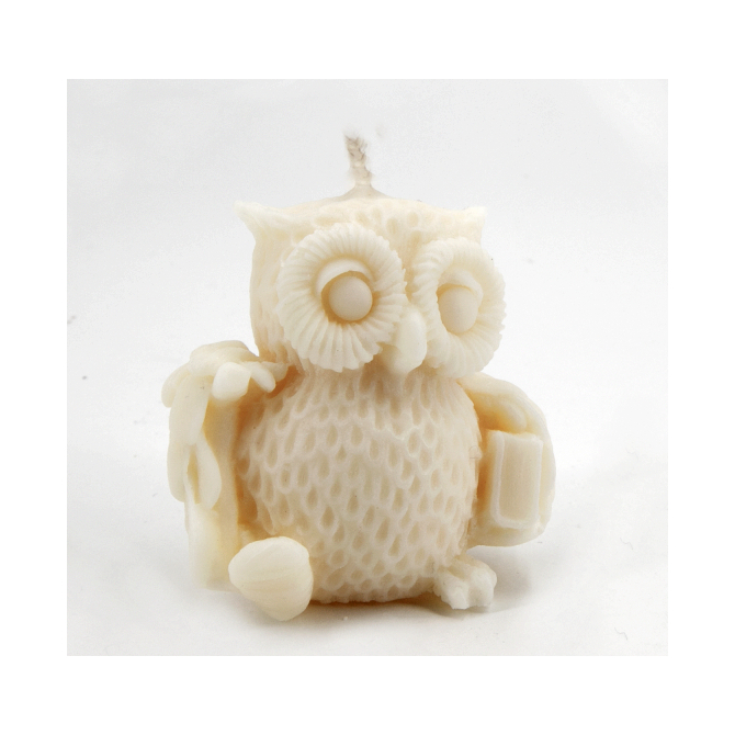 Moule bougie silicone Juliette la Chouette