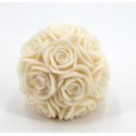 Moule en Silicone Boule de roses