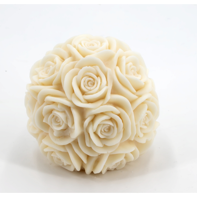 Moule en Silicone Boule de roses
