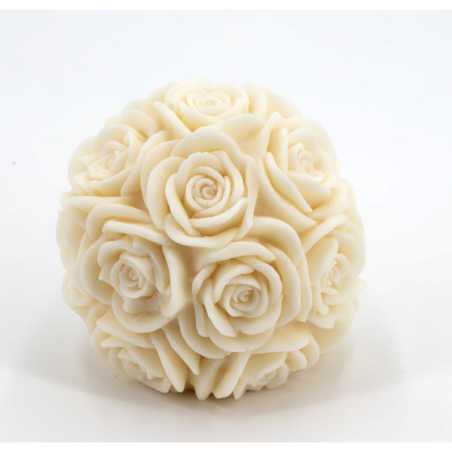 Moule en Silicone Boule de roses