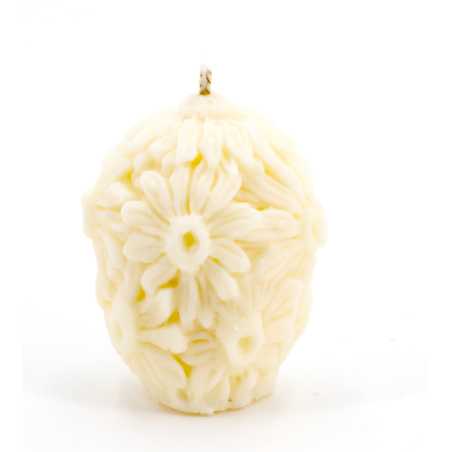 Moule pour bougies en Silicone Boule Fleurie