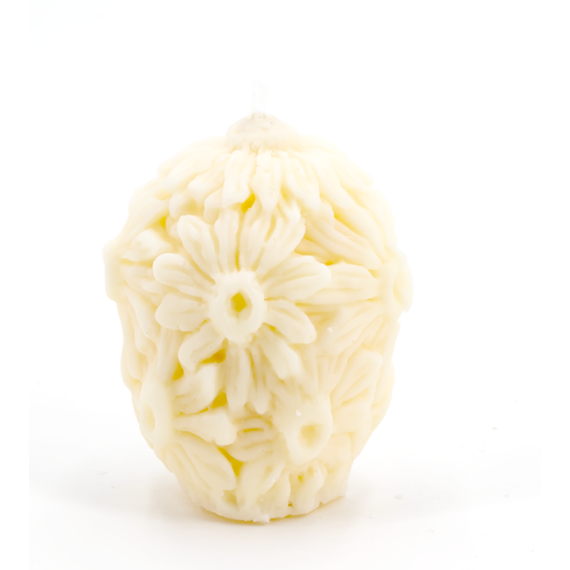 Moule pour bougies en Silicone Boule Fleurie