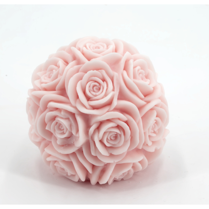 Moule en Silicone Boule de roses