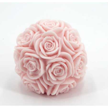 Moule en Silicone Boule de roses