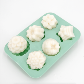 Moule pour Bougie Fleur M en Silicone