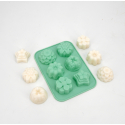 Moule en silicone en fleurs M