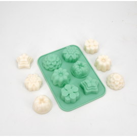 Moule pour Bougie Fleur M en Silicone