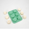 Moule en silicone en fleurs M