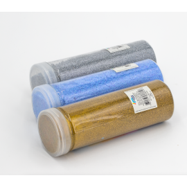 Sable bleu pour bougie