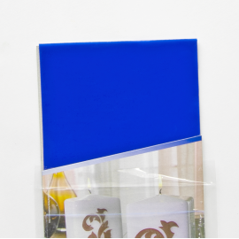 Feuille de Cire Bleue pour bougies