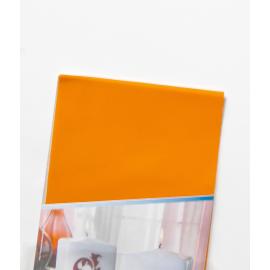 Feuille de Cire Orange pour bougies