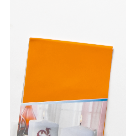 Feuilles de cire 200 x 100 mm - Orange