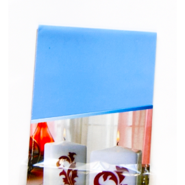 Feuille de Cire Bleu Clair pour bougies
