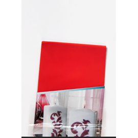 Feuille de Cire Rouge pour Bougies