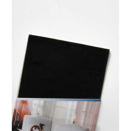 Feuilles de cire 200 x 100 mm - Noir