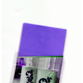 Feuille de Cire Mauve pour Bougies