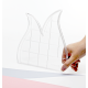 Moule pour bougies paravent Pointe Double