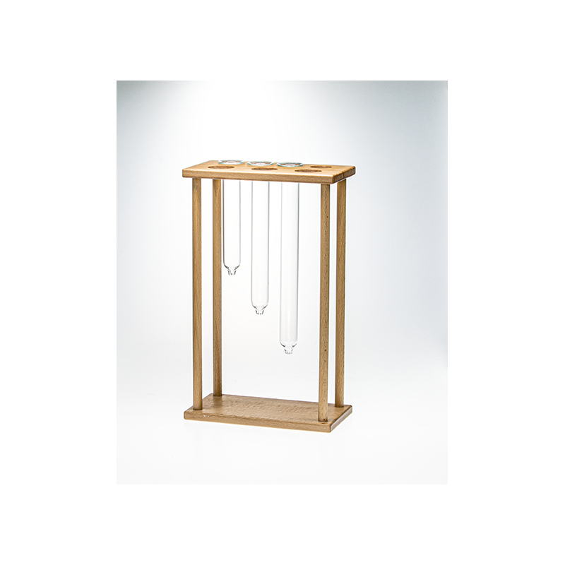 Support en bois pour moules à cierges