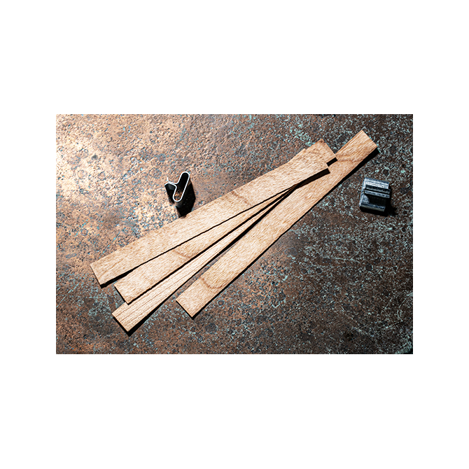 Mèches en bois avec support 12 x 128 x 1 mm