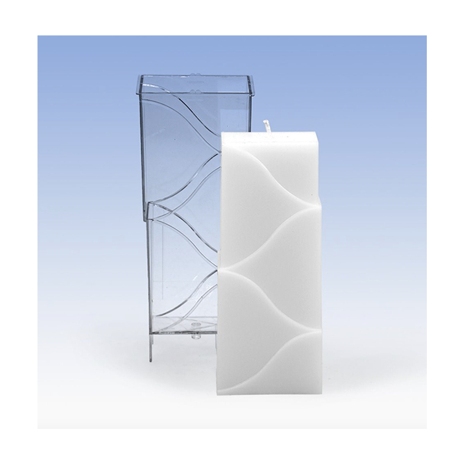 Moule pour Bougies Pyramide en Spirale